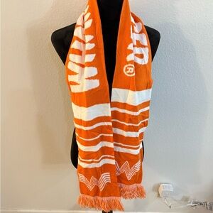 WhataBurger Orange & White Scarf